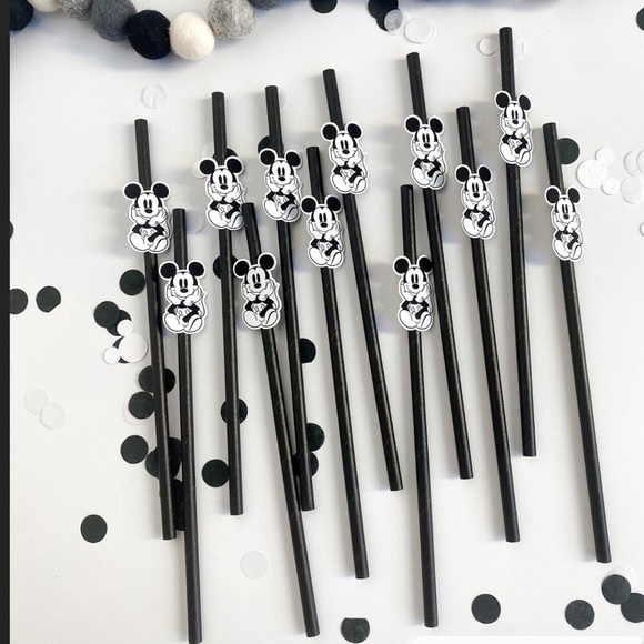 Other - Mickey Mouse Straws